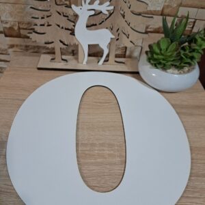 Sablon numere Cifra ,,0'', 30 cm