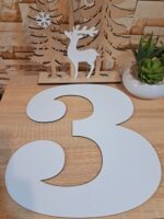 Numere sablon,Cifra,,3,, 30 cm