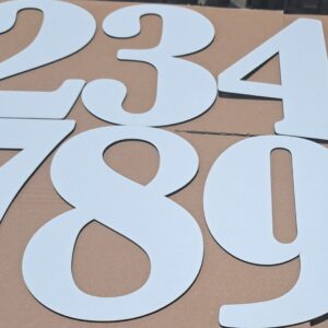 CIFRE sablon Mdf ,Numere 0-9.Model nr 1