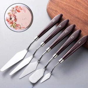 Spatule profesionale patiserie 5 buc