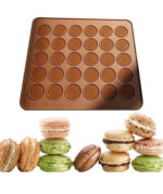 Forma antiaderenta pentru macarons, 30 cavitati