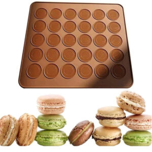 Forma antiaderenta pentru macarons, 30 cavitati