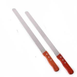 Cutite,2 buc,lama zimti marunti+lama zimti mari,30 cm lungime lama