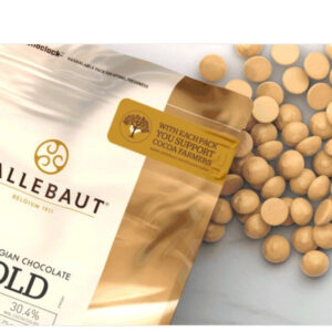 Ciocolata Belgiana Callebaut Gold ,Caramelizata,300 gr,Vrac(punga cu sigiliu)