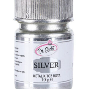 Colorant Silver metalik,nonalimentar pentru machete10 gr