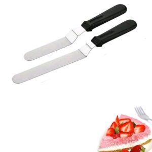 Spatule pentru nivelare creme,inox ,2 buc
