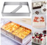 Tava reglabila dreptunghiulara 35*53 cm,înălțime 8 cm