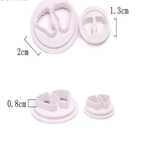 Talpi bebe , marime mica 4 buc set