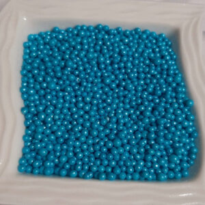 Perle comestibil, Albastru 2 mm