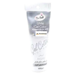 Colorant gel alimentar, 100 grame, alb, DR GUSTO