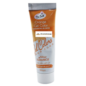 Colorant gel alimentar, 100 grame, portocaliu