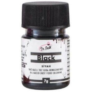 Colorant liposolubil pentru ciocolata, 7 grame, negru
