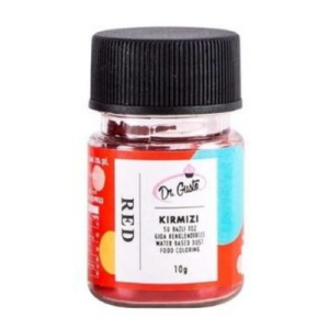 Colorant pudra hidrosolubil,10 grame pentru pasta de zahar si creme, Rosu
