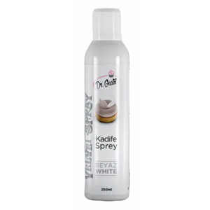 Colorant spray efect catifea,Dr Gusto  alb, 400 gr