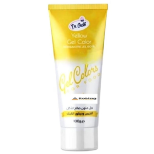 Colorant alimentar gel, 100 grame, galben