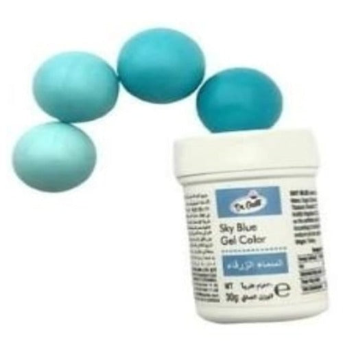 Colorant gel alimentar, 30 grame, albastru deschis
