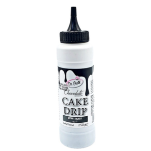 Cake drip, glazura temperata, negru, dr gusto, 250 GR