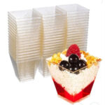 Cupe transparente desert , 50 buc, 50*50*45 mm, 60 cc
