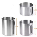 Inel reglabil pentru tort,16-30 cm ,inaltime 15cm