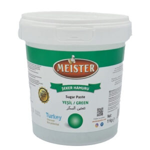 Pasta de zahar, 1 kg verde MEISTER
