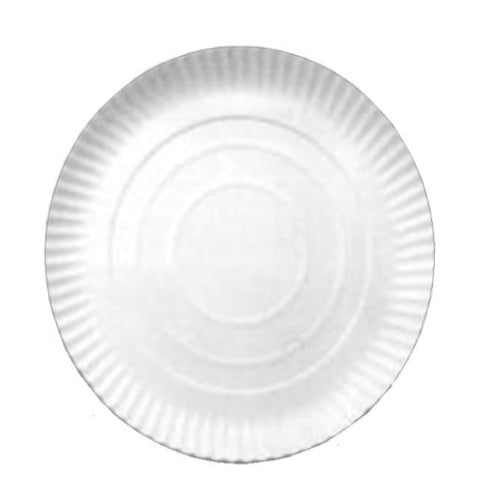 Platouri albe, Bio, 23 cm, 50 BUC