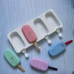 INGHETA,Forma silicon, 4 cavitati(9cm*4,6 cm) +10 BETE