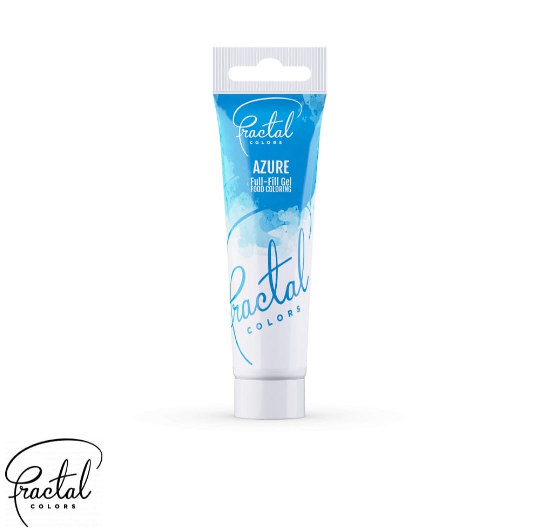 Colorant gel Fractal, Albastru Azur, 30 Gr