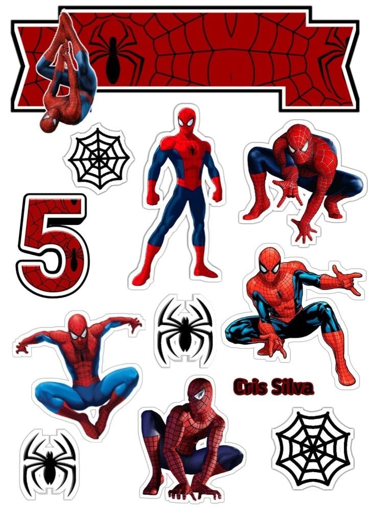 VAFE COMESTIBILE,SPIDERMAN