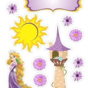VAFE  COMESTIBILE, RAPUNZEL 2