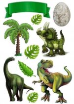 Vafe comestibile,dinozauri