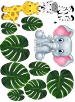 Vafe comestibile,elefant,frunze