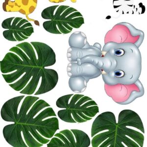 Vafe comestibile,elefant,frunze