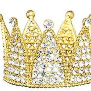 Coronita aurie, decor, 7,5cm×7,5 cm× 5,7 cm