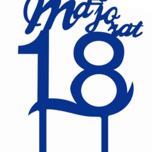 TOPER albastru 18 ani
