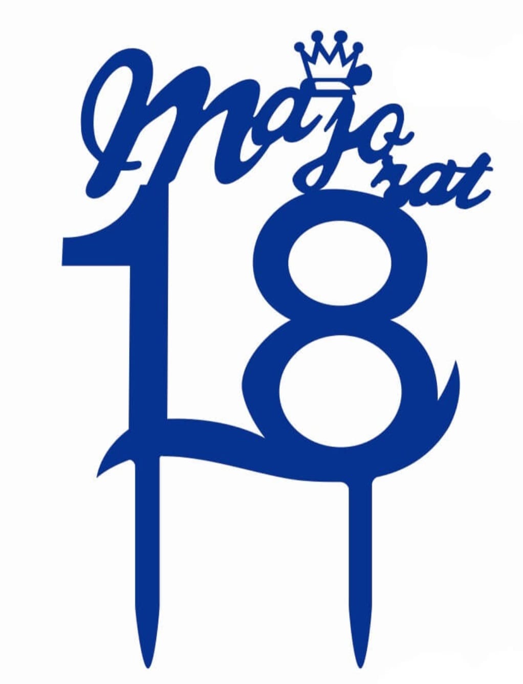 TOPER albastru 18 ani