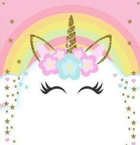 Vafe comestibile, Unicorn  nr 5