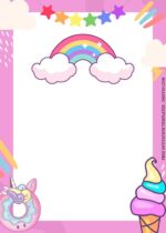 Vafe comestibile, Unicorn  nr 3