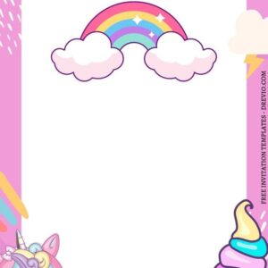 Vafe comestibile, Unicorn  nr 3