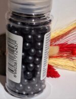 Perle comestibile, negru 8 mm, 90 gr