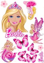 Vafe comestibile, Barbie, nr 6