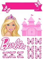 Vafe comestibile, Barbie, nr 5