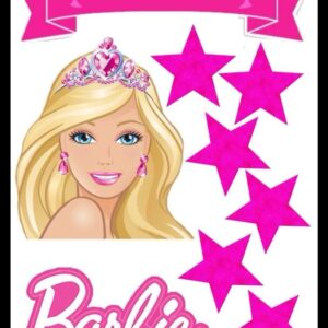 Vafe comestibile, Barbie, nr 3