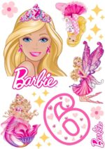 Vafe comestibile, Barbie, nr 2