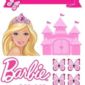 Vafe comestibile, Barbie, nr 5