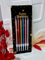 Lumanari decorative, multicolor, 6 buc