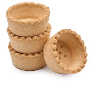 Tarte rotunde, vanilie, 250 buc(4 cm)