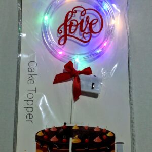 Toper, LOVE , cu buton led