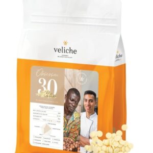 Ciocolata Belgiana, Veliche, Alba, 2,5 kg , 30%