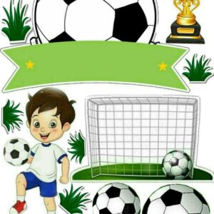 Vafe comestibile, tema fotbal nr 5