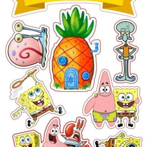 Vafe comestibile, Spongebob , nr 2